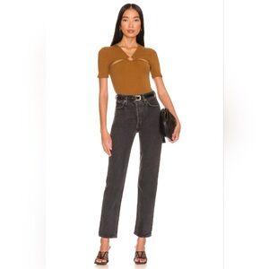 NWT Pistola Avalon O-Ring Top in Auburn Size Small
